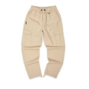 Jiberish Ripstop Cargo Flight Pants In Khaki Tan Mens Medium Outdoor
